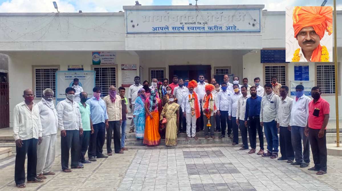 डोर्लेवाडीच्या उपसरपंचपदी दत्तात्रय काळोखे यांची निवड