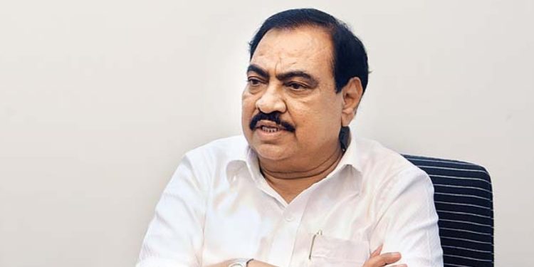 घटस्थापनेच्या मुहूर्तावर एकनाथ खडसेंचा राष्ट्रवादीत प्रवेश..?