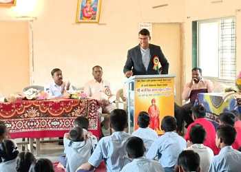 धोमच्या नरसिंह हायस्कूलमध्ये दहावीच्या विद्यार्थ्यांचा शुभचिंतन कार्यक्रम संपन्न !