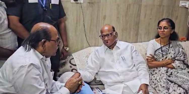 बिग ब्रेकिंग ! केंद्रीय कृषिमंत्री शरद पवारांनी घेतली दौंड चे माजी नगराध्यक्ष प्रेमसुख कटारिया यांची भेट ! बंद दाराआड निमकी काय झाली चर्चा? भाजपच्या गोटात खळबळ!