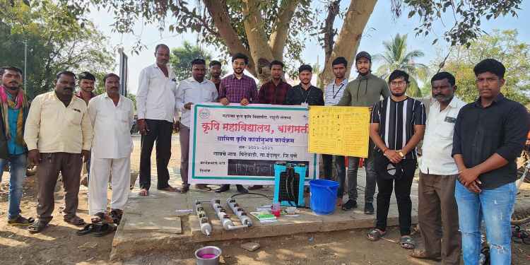 बारामतीच्या कृषीदुतांकडून स्वयंपाकघर बागेसाठी स्वस्तातील हायड्रोपोनिक्स तंत्राचे प्रात्यक्षिक!