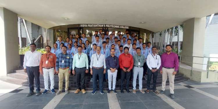 इंदापूरच्या पॉलिटेक्निक कॉलेजमधील ४३ विद्यार्थ्यांना अडीच लाखांचे पॅकेज! प्रशिक्षणार्थी अभियंता म्हणून निवड!