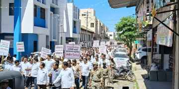 वाईत राजकीय गद्दारीचा निषेध! राष्ट्रवादीचा महामोर्चा!