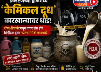 शॅम्पूपासून दूध, डिटर्जंटचा फेस अन् आरोग्याशी खेळ; फलटण तालुक्यातील होळमध्ये FDAचा दणका!