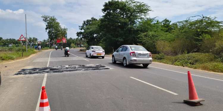 पाटस-दौंड अष्टविनायक रस्त्यावरील धोकादायक वळणावर अखेर गतिरोधक; तरुणाच्या अपघाती मृत्यूनंतर प्रशासनाला जाग!