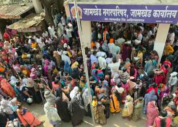 जामखेडमध्ये पाण्याचा ठणठणाट; महाविकास आघाडीचा नगरपरिषदेवर धडकला ‘हंडा मोर्चा’